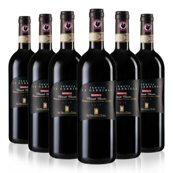 6 x “Tenuta la Gabbiola”<br>Chianti Classico DOCG<br>Riserva<br>Sconto 10%